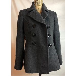 St Johns Bay Wool blend peacoat. Size XS.